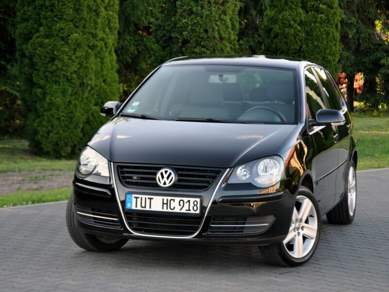 Volkswagen Polo 1.2MPI(60KM)*Black Edition*Klimatyzacja*I Właściciel*Alu16"ASO VW IV FL (2005-2009)