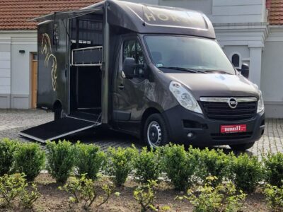 inny Opel Koniowóz - Movano Koniowóz, Max LONG, 3 Miejsca,Klimatyzacja,Kam>Cof.Kam.Na Stanowiska